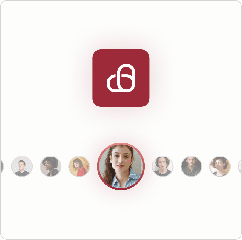 Agency home screen with all clients